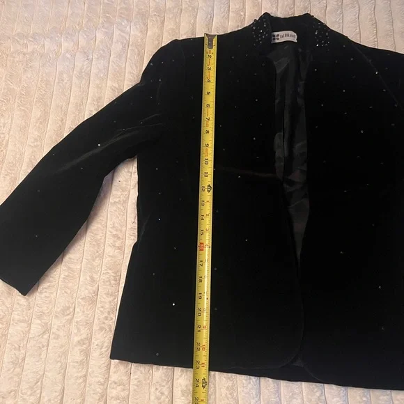 Vintage Billina Velvet Blazer - Picture 5 of 6